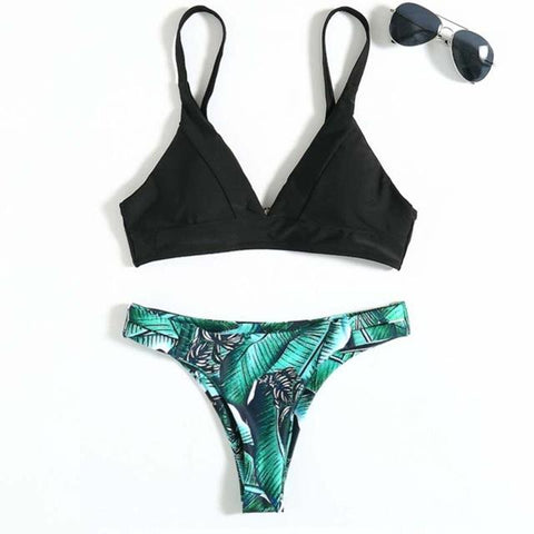 2018 NEW Push Up Strap Sexy Bikini Set