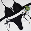 Image of Sexy Lace Up Multi Strings Brazilian Bathing Suits