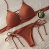 Image of Sexy Lace Up Multi Strings Brazilian Bathing Suits