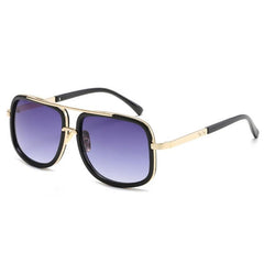 Unisex Square Mirror Sunglasses