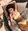 Image of One-Word Neck Brazilian Bikini Set