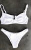 Image of One-Word Neck Brazilian Bikini Set