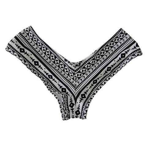 S - 3XL V shape sexy female swimwear women Bather swim brief