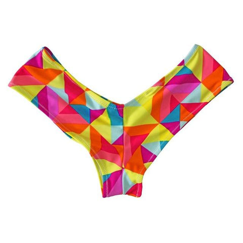 S - 3XL V shape sexy female swimwear women Bather swim brief