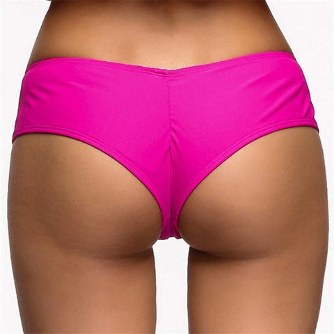 S - 3XL V shape sexy female swimwear women Bather swim brief