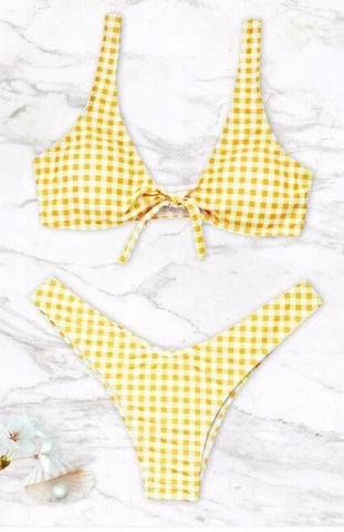 Explosion Model Chest Buckle Adjustable high-end digital printing bikini