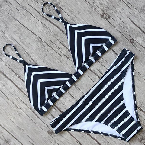 Pad Bra Bikinis Set