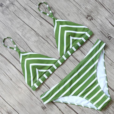 Pad Bra Bikinis Set
