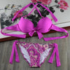 Image of Scrunch Butt  Beach Women Plus Size Underwire Bikini Set