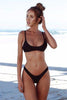 Image of Solid Swimwear Brazilian Bikini Set