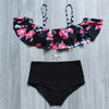 Image of Brazilian High Waist  Plus Size  Bikini Set