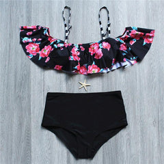 Brazilian High Waist  Plus Size  Bikini Set
