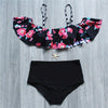 Image of Brazilian High Waist  Plus Size  Bikini Set