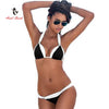 Image of XXXL Pink Gray  Bikini Set