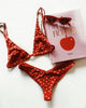 Image of One-Word Neck Brazilian Bikini Set