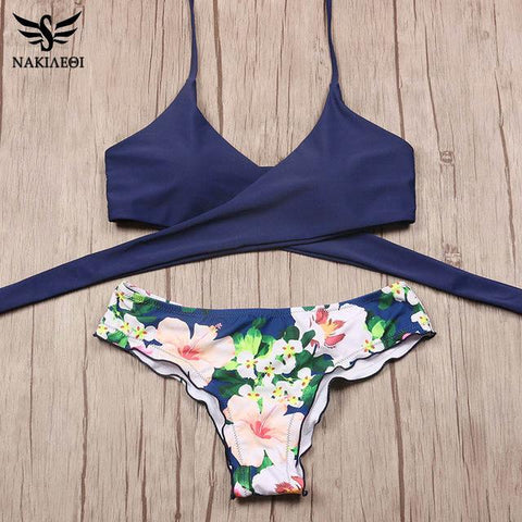 Sexy Cross Brazilian Bikini Set