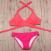Image of Criss Cross Bikini Brazilian  Push Up Swimwear Bikini Set