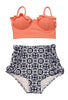 Image of New Bikinis Women Swimsuit High Waist Bathing Suit