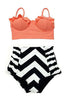 Image of New Bikinis Women Swimsuit High Waist Bathing Suit