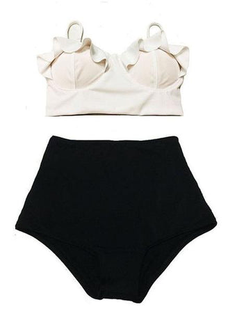 New Bikinis Women Swimsuit High Waist Bathing Suit