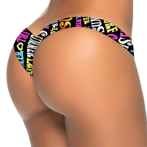 V Shape Brazilian Bikini Bottom Thongs