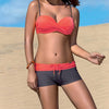 Image of Scrunch Butt  Beach Women Plus Size Underwire Bikini Set