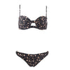 Image of Tribal Floral Diamonds Stripe Bathing Suit