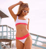 Image of One-Word Neck Brazilian Bikini Set
